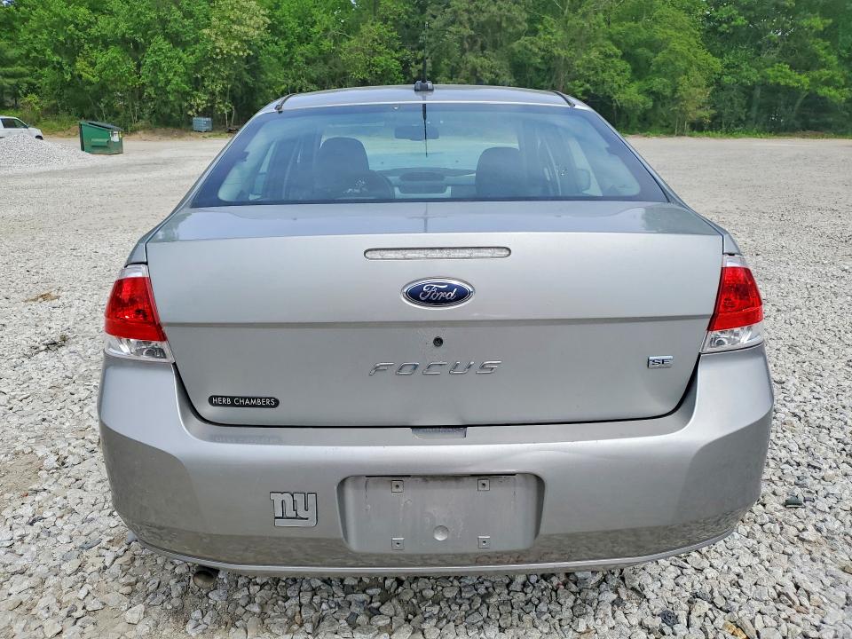 2008 Ford Focus VIN 1FAHP35N08W260126 COPART salvage auction — FRONT END, Co - Bill Of Sale-Parts Only, sold $375 on 2026-07-02 (photo 6)