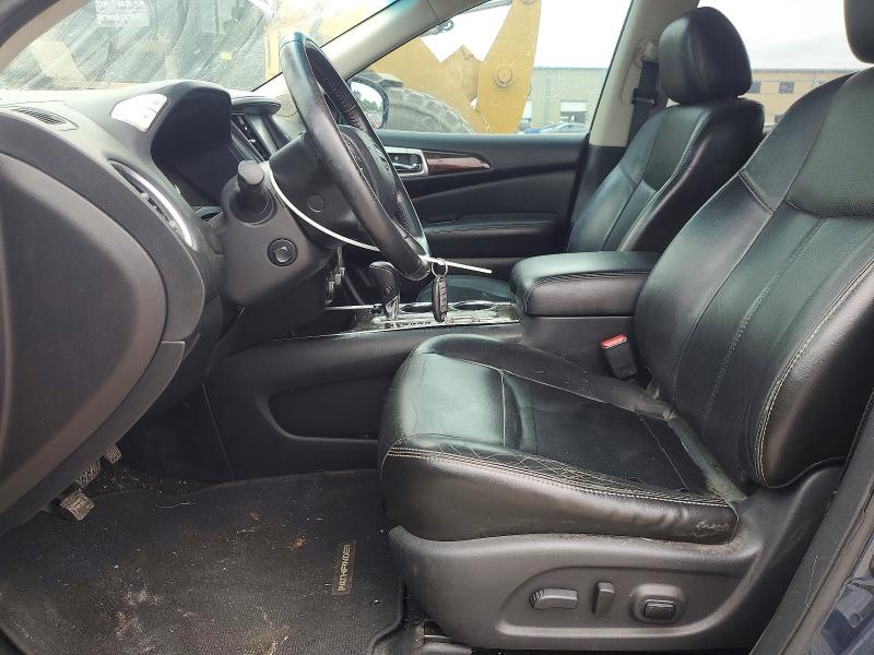 2014 Nissan VIN 5N1AR2MN3EC643889 COPART salvage auction — FRONT END, Tx - Salvage Vehicle Title, sold $875 on 2026-07-02 (photo 7)