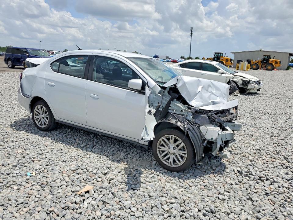 2024 Mitsubishi Mirage VIN ML32FUFJ0RHF15390 COPART salvage auction — FRONT END, Fl - Cert Of Title Slvg Rebuildable, sold $950 on 2026-07-13 (photo 4)