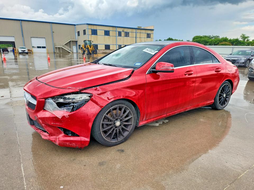 2014 Mercedes-benz VIN WDDSJ4EB4EN129334 COPART salvage auction — FRONT END, Tx - Salvage Vehicle Title, sold $675 on 2026-07-16 (photo 1)