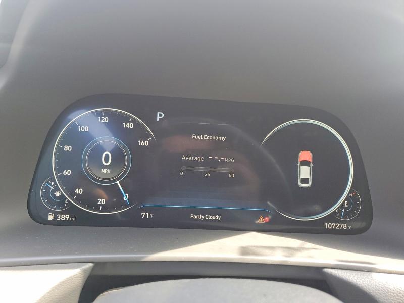 2020 Hyundai VIN 5NPEJ4J29LH048565 COPART salvage auction — FRONT END, Ok - Cert Of Title-Salvage, sold $6,900 on 2026-07-30 (photo 9)