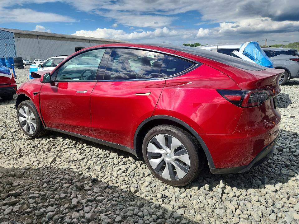 2024 Tesla Model y VIN 7SAYGDEDXRF046387 COPART salvage auction — FRONT END, Nj - Cert Of Title-Salvage, sold $8,400 on 2026-07-13 (photo 2)