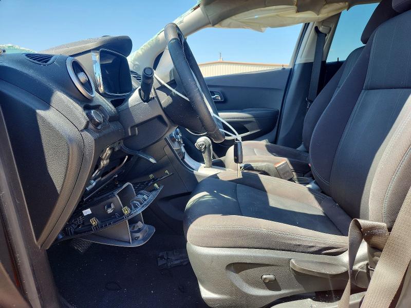 2016 Chevrolet Trax VIN KL7CJLSB4GB663786 COPART salvage auction — FRONT END, Tx - Salvage Vehicle Title, sold $925 on 2026-07-22 (photo 7)