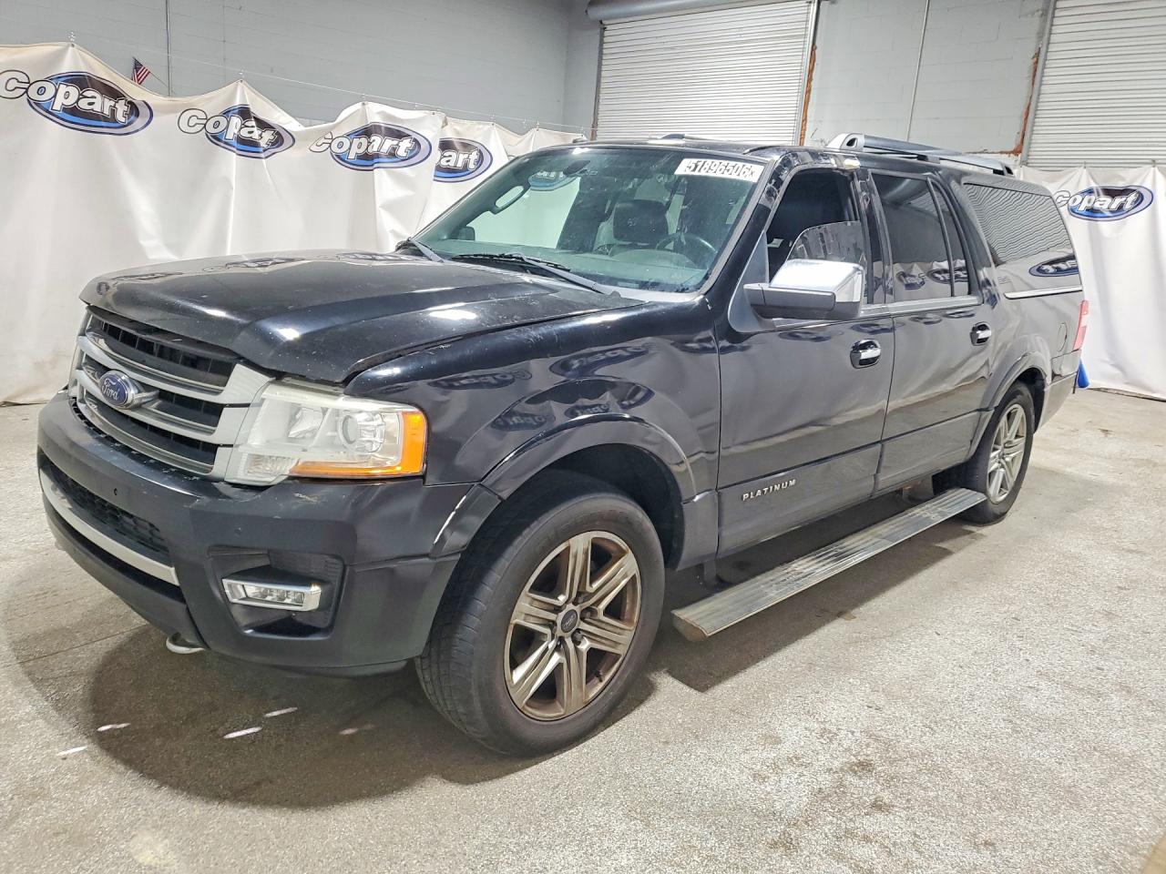 2017 Ford Expedition VIN 1FMJK1MT6HEA27075 COPART salvage auction — Front End, MN - CERTIFICATE OF TITLE, sold $800 on 2026-07-09 (photo 1)