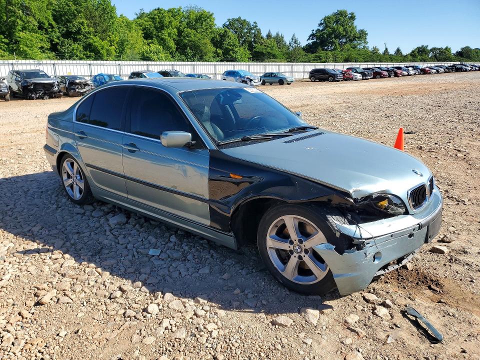 2005 BMW 3er VIN WBAEV534X5KM40285 COPART salvage auction — FRONT END, Nc - Salvage Certificate Of Title, sold $450 on 2026-07-20 (photo 4)