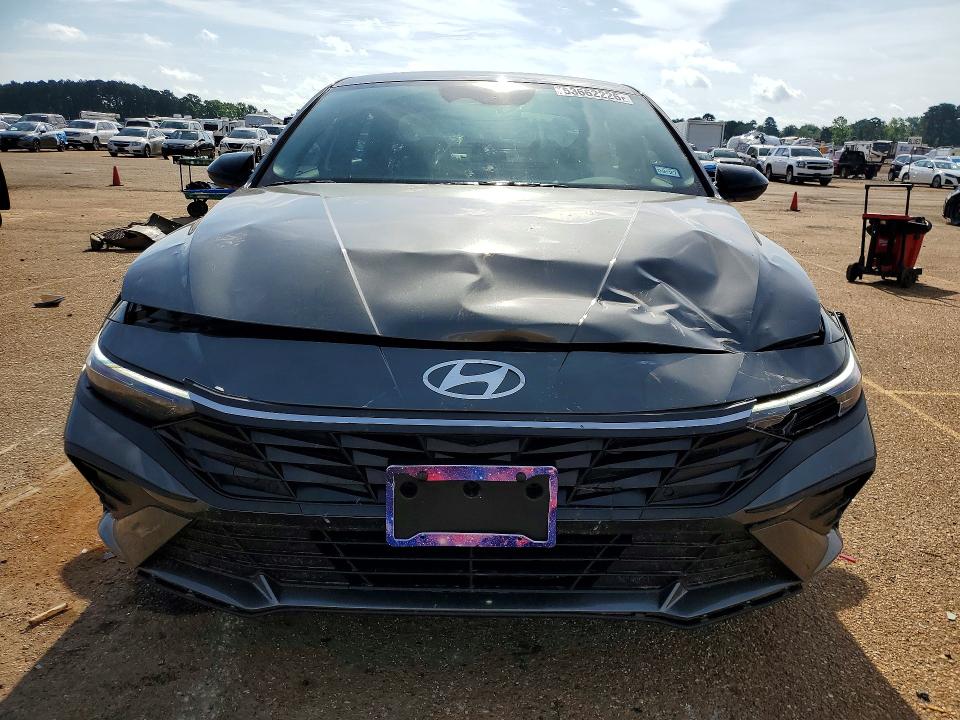 2025 Hyundai Elantra VIN KMHLM4DG7SU059053 COPART salvage auction — FRONT END, Tx - Salvage Vehicle Title, sold $5,900 on 2026-07-20 (photo 5)