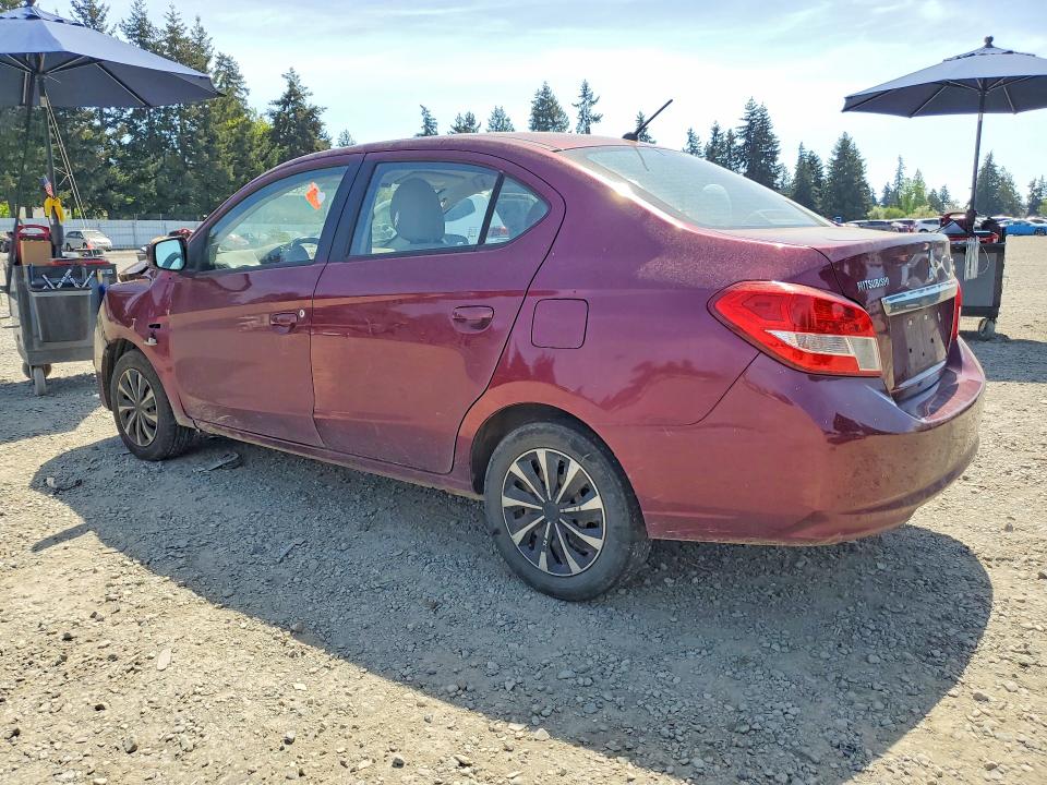 2017 Mitsubishi Mirage VIN ML32F3FJXHHF09914 COPART salvage auction — FRONT END, WA - BILL OF SALE, sold $400 on 2026-07-02 (photo 2)
