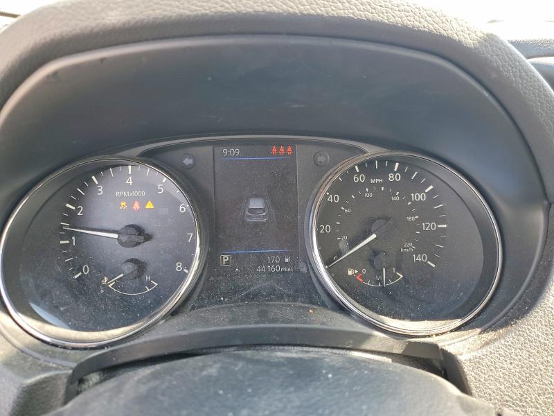 2021 Nissan Rogue VIN JN1BJ1AW9MW661918 COPART salvage auction — FRONT END, Wv - Salvage Certificate, sold $3,750 on 2026-07-08 (photo 9)
