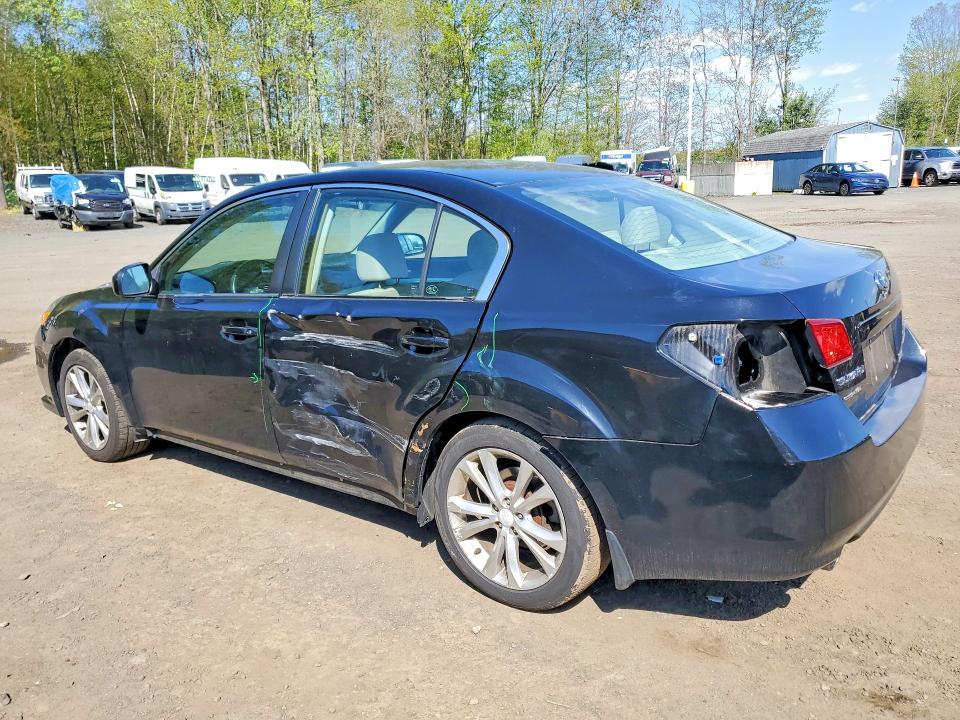 2013 Subaru LEGACY VIN 4S3BMBC62D3035314 COPART salvage auction — SIDE, CT - CERT OF TITLE-SALVAGE, sold $450 on 2026-07-02 (photo 2)