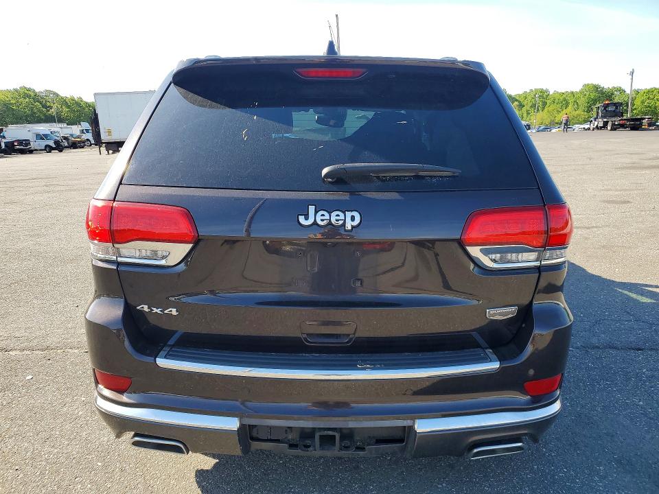2017 Jeep Grand cherokee VIN 1C4RJFJG3HC707588 COPART salvage auction — FRONT END, In - Certificate Of Title, sold $350 on 2026-07-09 (photo 6)