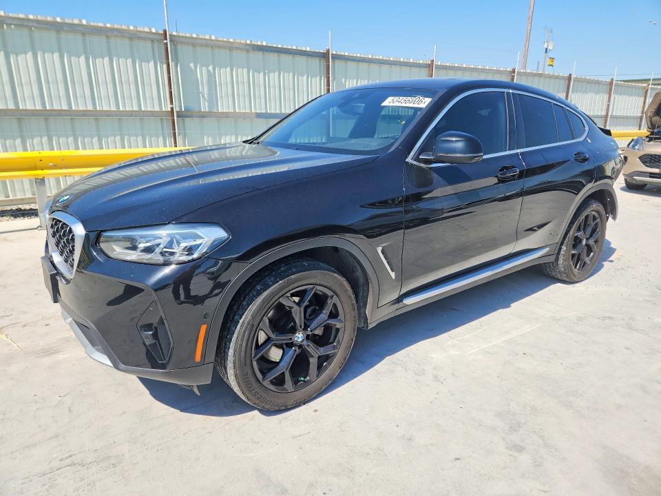 2024 BMW X4 VIN 5UX33DT03R9W97548 COPART salvage auction — REAR END, Tx - Salvage Vehicle Title, sold $24,700 on 2026-07-10 (photo 1)