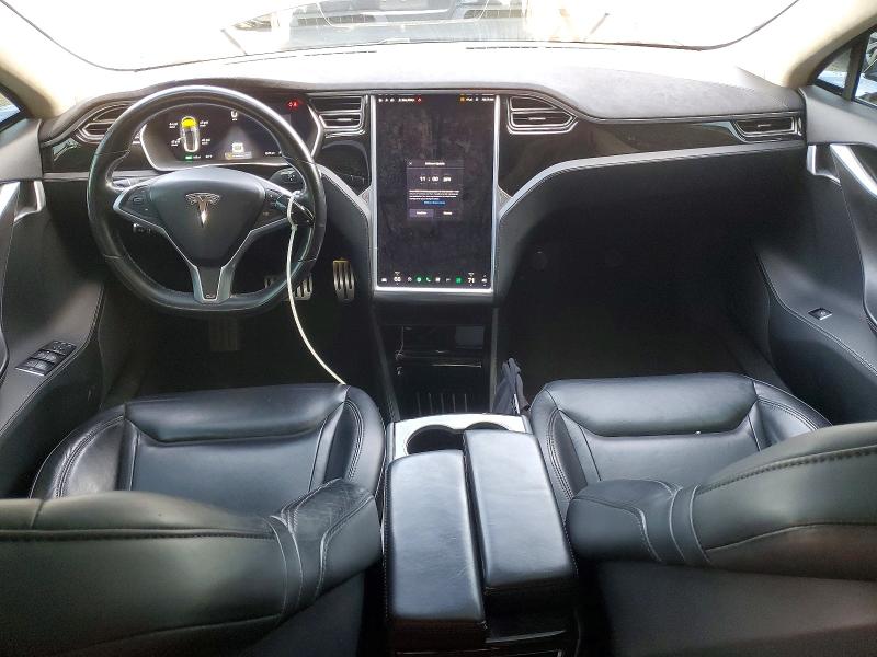 2015 Tesla Model s VIN 5YJSA1H4XFF091825 COPART salvage auction — FRONT END, Ga - Cert Of Title-Salvage, sold $7,900 on 2026-07-31 (photo 8)
