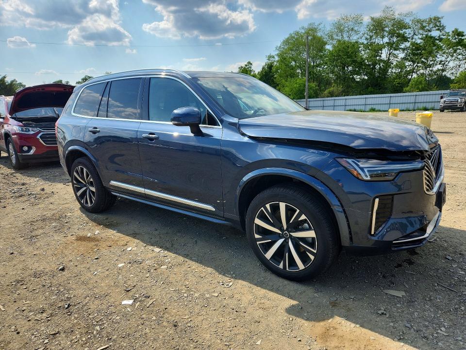 2025 Volvo Xc90 VIN YV4M12PA8S1365769 COPART salvage auction — FRONT END, Nj - Cert Of Title-Salvage, sold $19,200 on 2026-07-22 (photo 4)