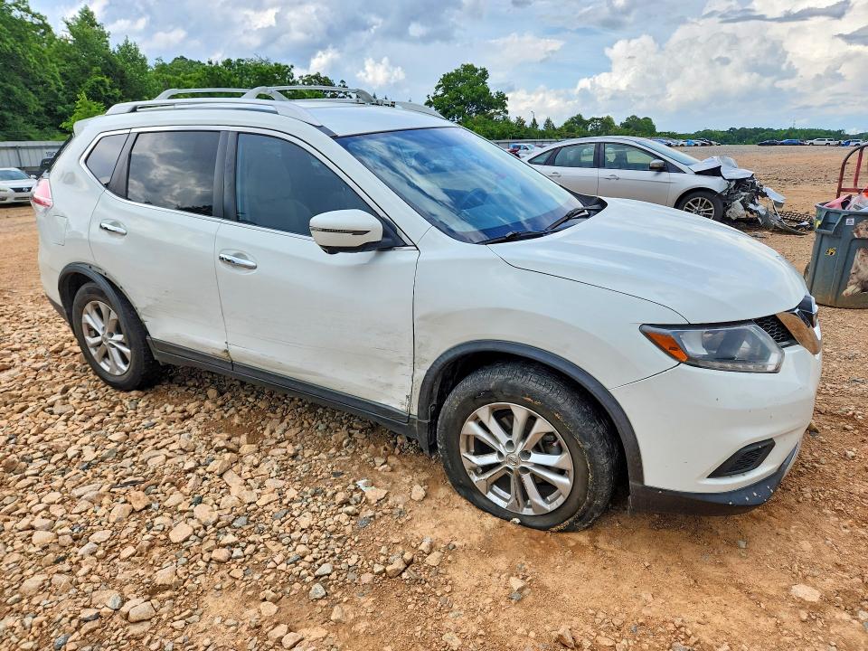 2016 Nissan VIN KNMAT2MT7GP600303 COPART salvage auction — SIDE, NC - SALVAGE CERTIFICATE OF TITLE, sold $2,600 on 2026-07-06 (photo 4)
