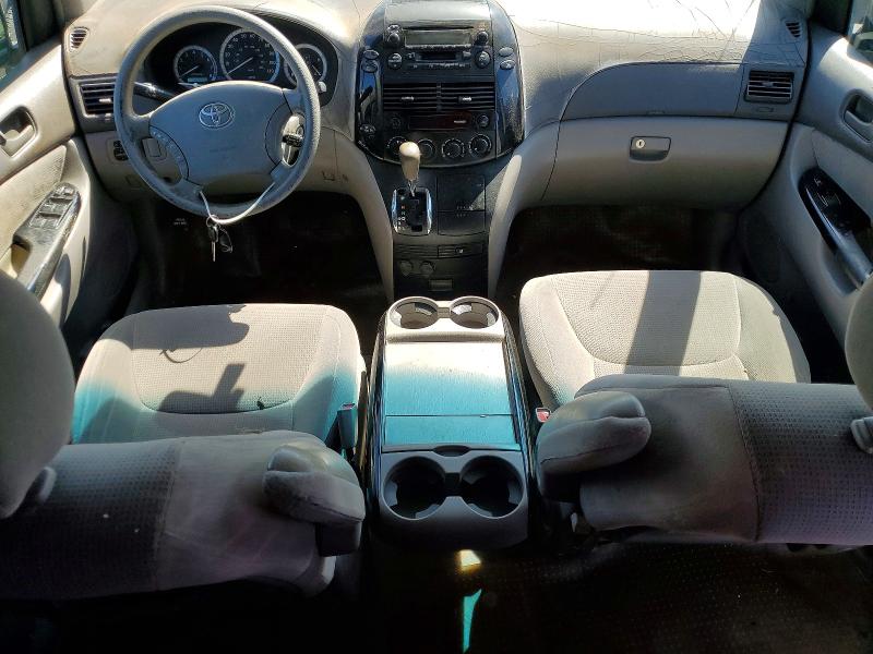 2004 Toyota Sienna VIN 5TDZA23C14S092762 COPART salvage auction — FRONT END, Hi - Certificate Of Salvage, sold $60 on 2026-07-27 (photo 8)