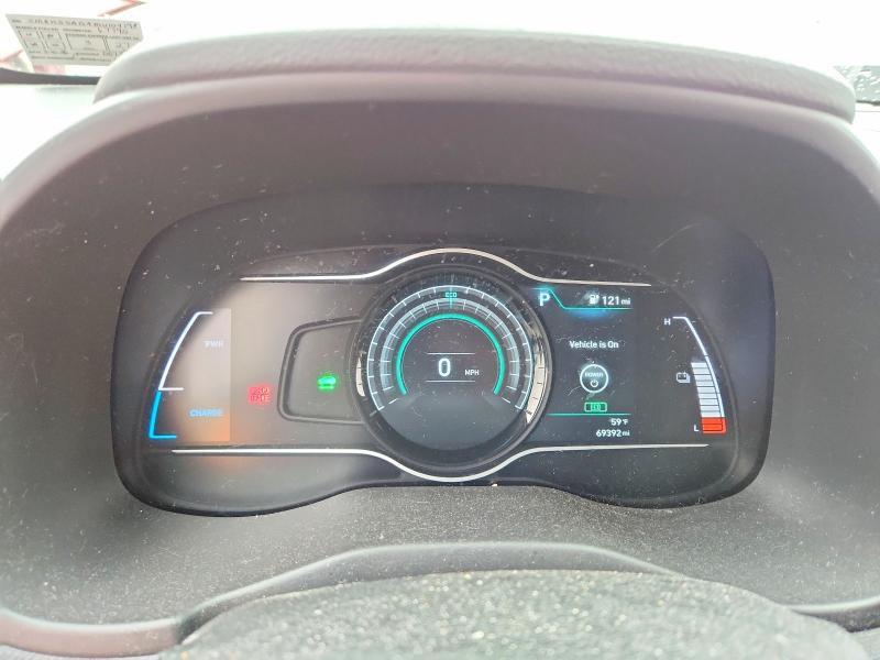 2021 Hyundai Kona VIN KM8K53AG4MU104198 COPART salvage auction — REAR END, Pa - Certificate Of Salvage, sold $8,600 on 2026-07-14 (photo 9)