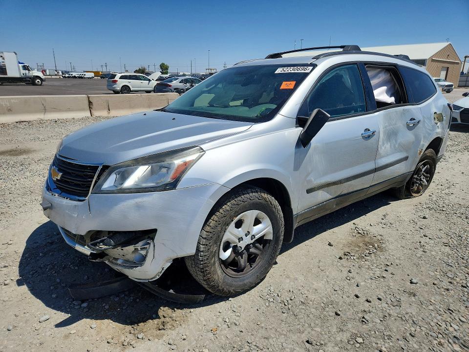 2016 Chevrolet Traverse VIN 1GNKRFED3GJ308949 COPART salvage auction — ROLLOVER, Co - Public - Salvage Title, sold $900 on 2026-07-02 (photo 1)
