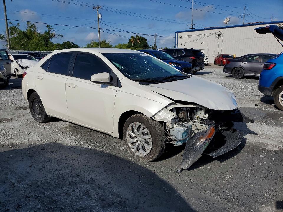 2018 Toyota Corolla VIN 5YFBURHE7JP783942 COPART salvage auction — FRONT END, Fl - Cert Of Title Slvg Rebuildable, sold $3,700 on 2026-07-10 (photo 4)