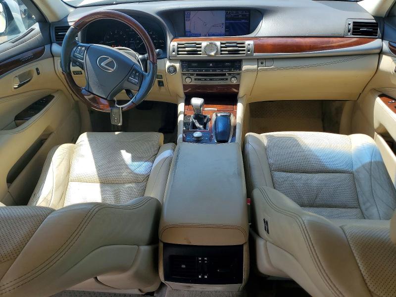 2013 Lexus Ls VIN JTHCL5EF6D5016385 COPART salvage auction — FRONT END, Md - Cert Of Salvage > 75% Damage, sold $1,700 on 2026-07-02 (photo 8)