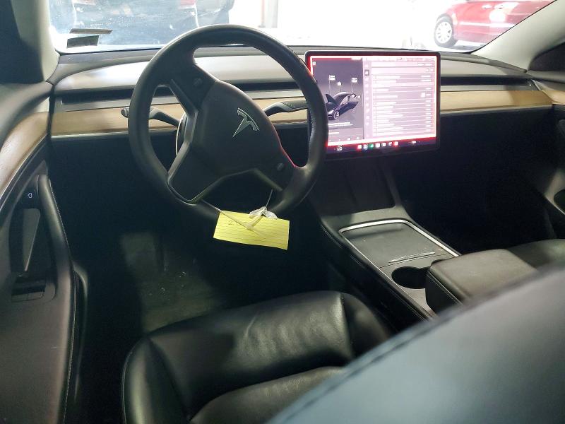 2023 Tesla Model 3 VIN 5YJ3E1EA0PF435232 COPART salvage auction — FRONT END, Va - Cert Of Title - Salvage, sold $8,600 on 2026-07-10 (photo 8)