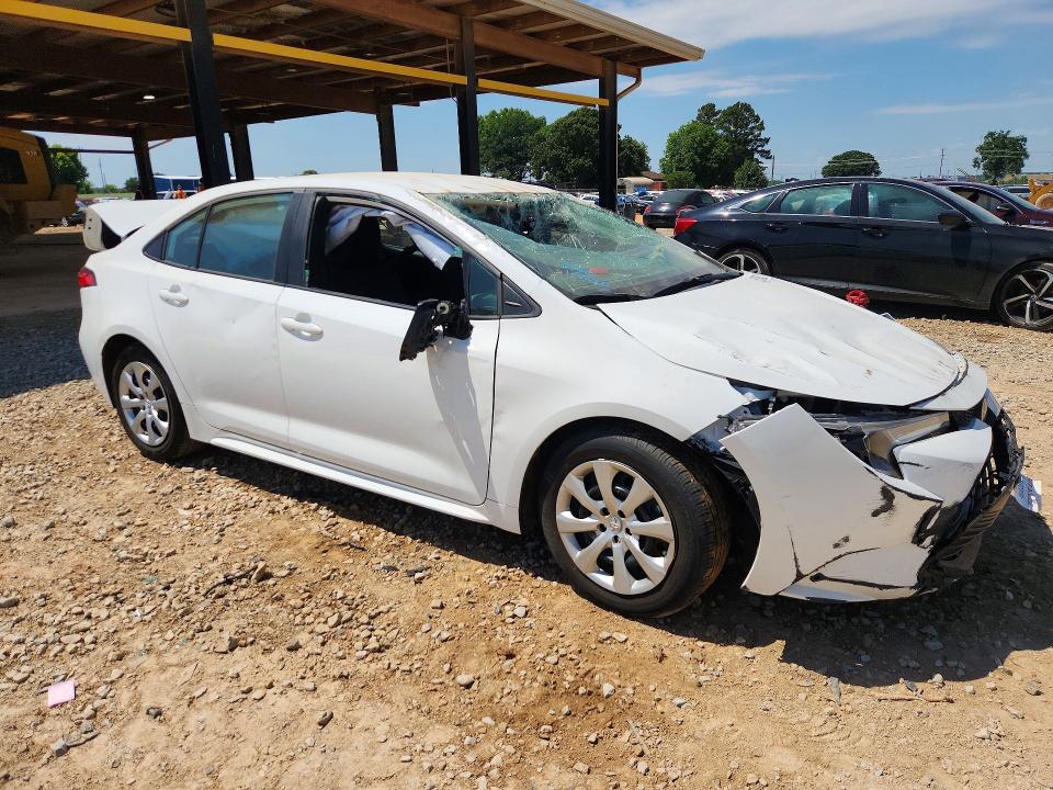 2024 Toyota VIN 5YFB4MDE3RP134675 COPART salvage auction — ROLLOVER, Al - Certificate Of Title, sold $2,100 on 2026-07-15 (photo 4)