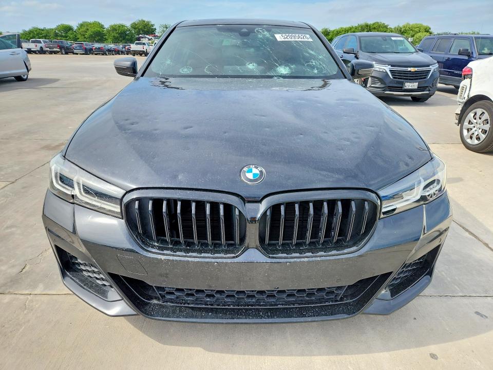 2022 BMW 5er VIN WBA53BH00NWX82055 COPART salvage auction — HAIL, Tx - Certificate Of Title, sold $15,100 on 2026-07-02 (photo 5)