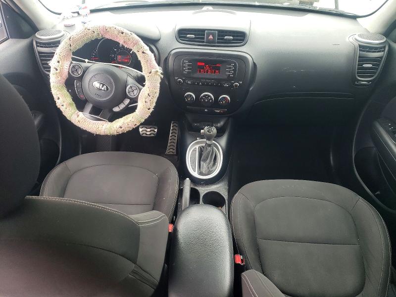 2014 Kia Soul VIN KNDJN2A26E7734206 COPART salvage auction — FRONT END, Nc - Salvage Certificate Of Title, sold $850 on 2026-07-21 (photo 8)