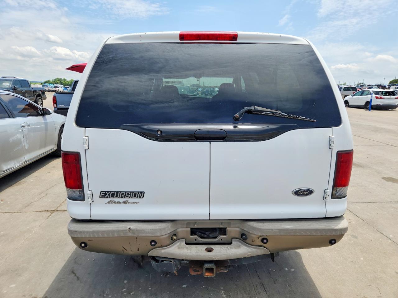 2003 Ford Excursion VIN 1FMNU44F23EA80999 COPART salvage auction — Front End, TX - CERTIFICATE OF TITLE (P), sold $775 on 2026-07-09 (photo 6)