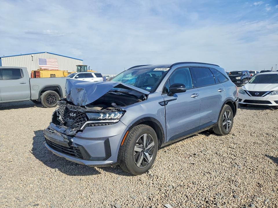 2023 Kia VIN 5XYRL4LC0PG205592 COPART salvage auction — FRONT END, Tx - Salvage Vehicle Title, sold $4,900 on 2026-07-21 (photo 1)