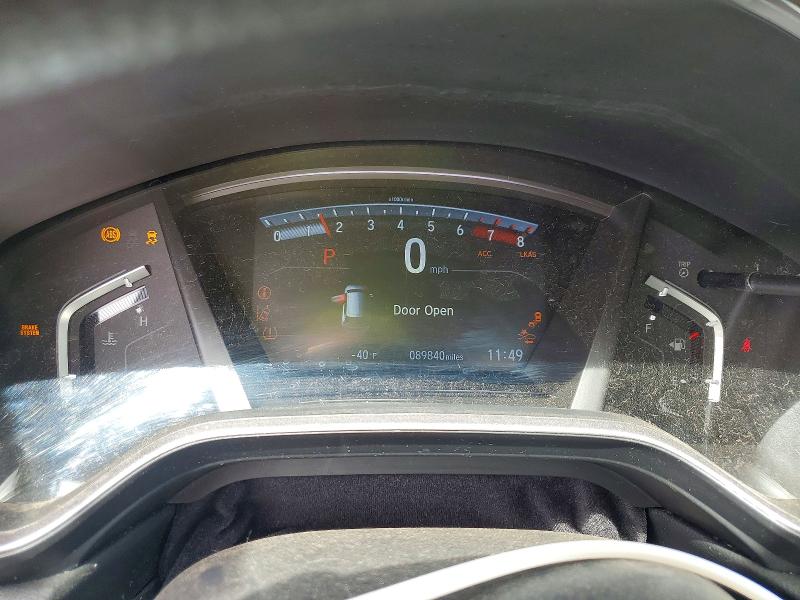 2022 Honda Cr-v VIN 2HKRW2H52NH652050 COPART salvage auction — FRONT END, Wi - Cert Of Title-Salvage Vehicle, sold $8,200 on 2026-07-30 (photo 9)