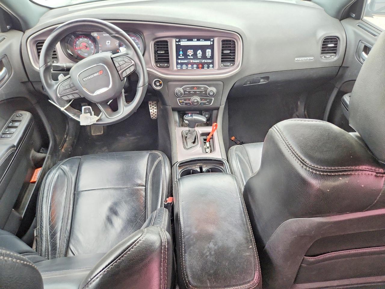 2019 Dodge Charger VIN 2C3CDXHGXKH581845 COPART salvage auction — Front End, TX - SALVAGE VEHICLE TITLE, sold $4,050 on 2026-07-09 (photo 8)