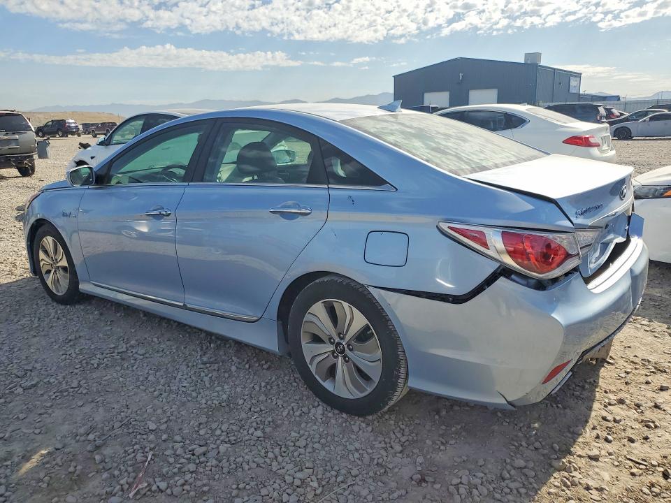 2013 Hyundai Sonata VIN KMHEC4A41DA099283 COPART salvage auction — REAR END, Ut - Salvage Certificate, sold $1,850 on 2026-07-17 (photo 2)