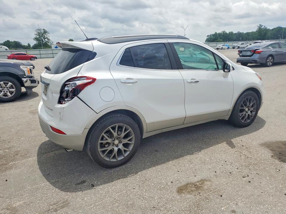 2019 Buick Encore VIN KL4CJ1SBXKB845731 COPART salvage auction — REAR END, Nc - Salvage Certificate Of Title, sold $1,550 on 2026-07-16 (photo 3)