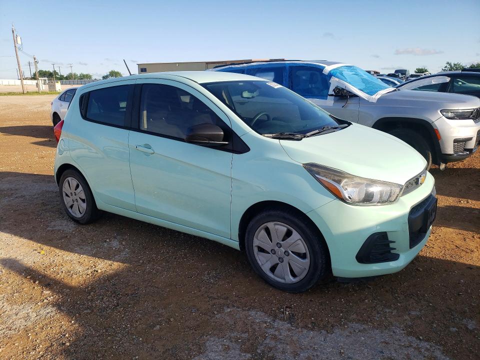 2017 Chevrolet Spark VIN KL8CB6SA6HC838875 COPART salvage auction — SIDE, Tx - Salvage Vehicle Title, sold $1,450 on 2026-07-23 (photo 4)