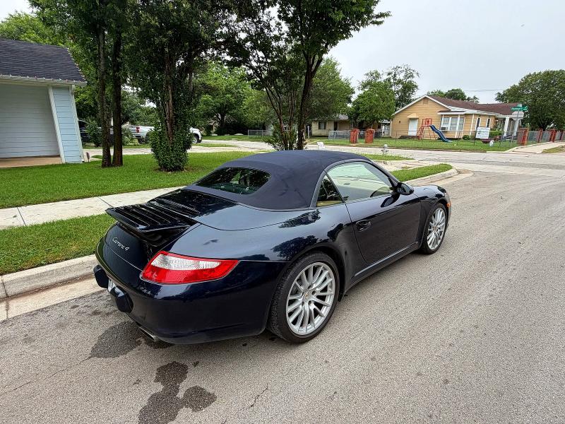 2008 Porsche 911 VIN WP0CA29978S765715 COPART salvage auction — NORMAL WEAR, TX - CERT OF TITLE-REBUILT SALVAGE (P), sold $7,400 on 2026-07-24 (photo 4)