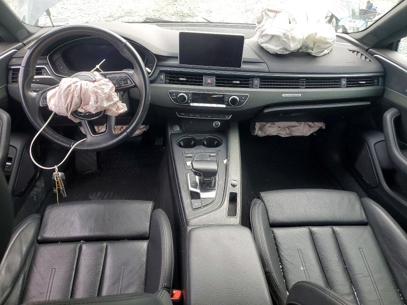 2018 Audi A5 VIN WAUENCF56JA090338 COPART salvage auction — FRONT END, Nc - Salvage Certificate Of Title, sold $4,100 on 2026-07-08 (photo 8)