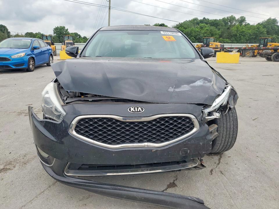 2014 Kia Cadenza VIN KNALN4D7XE5145339 COPART salvage auction — FRONT END, Ky - Cert Of Title-Salvage, sold $1,200 on 2026-07-20 (photo 5)