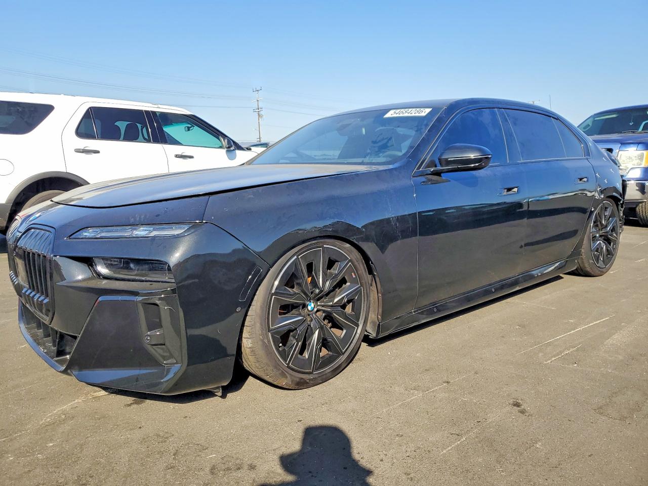 2023 BMW 7 Series VIN WBA23EH0XPCM41416 — COPART salvage auction photo