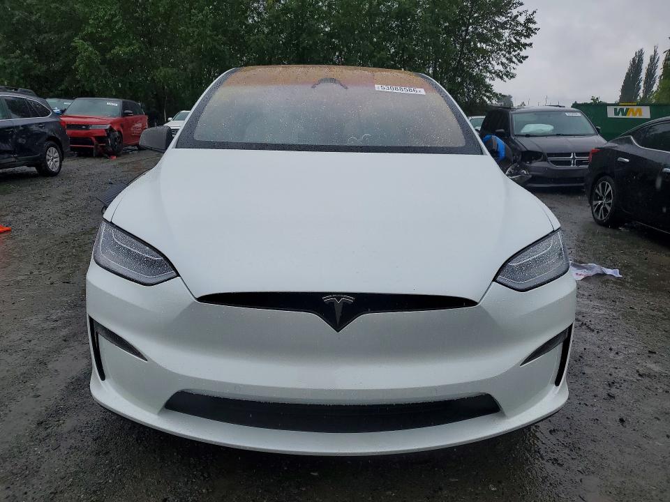 2023 Tesla VIN 7SAXCBE57PF365585 COPART salvage auction — REAR END, Salvage Title, sold $30,750 on 2026-07-13 (photo 5)