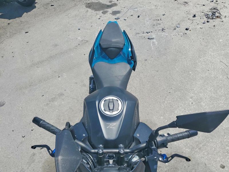 2021 Kawasaki Er VIN JKAERKD18MDAC1132 COPART salvage auction — SIDE, Fl - Certificate Of Destruction, sold $975 on 2026-07-16 (photo 5)