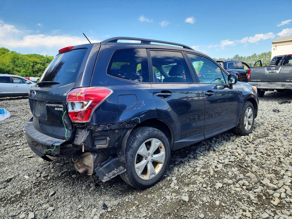 2015 Subaru VIN JF2SJADCXFH435992 COPART salvage auction — REAR END, Nj - Cert Of Title-Salvage, sold $1,950 on 2026-07-20 (photo 3)
