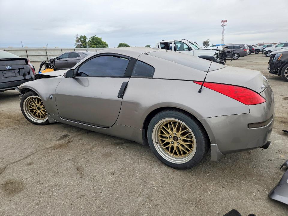 2007 Nissan 350z VIN JN1BZ34E87M551871 COPART salvage auction — FRONT END, Ca - Salvage Certificate, sold $400 on 2026-07-06 (photo 2)