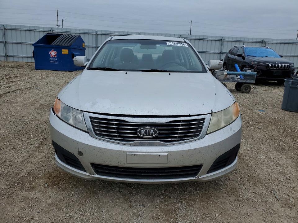 2009 Kia Optima VIN KNAGE228195282998 COPART salvage auction — HAIL, Ia - Cert Of Title-Salvage Title, sold $650 on 2026-07-15 (photo 5)