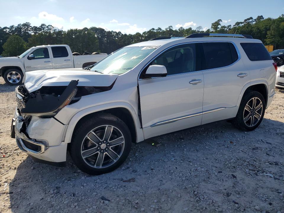 2018 Gmc Acadia VIN 1GKKNXLS1JZ225710 COPART salvage auction — FRONT END, Tx - Salvage Vehicle Title, sold $4,100 on 2026-07-03 (photo 1)