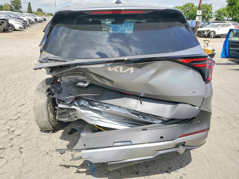 2026 Kia Sportage VIN KNDPU3DG7T7366691 COPART salvage auction — REAR END, CA - SALVAGE CERTIFICATE, sold $9,100 on 2026-07-16 (photo 6)