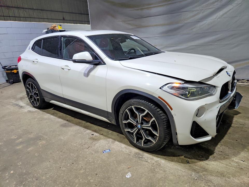 2018 BMW X2 VIN WBXYJ5C30JEF78807 COPART salvage auction — FRONT END, Nh - Cert Of Title-Salvage, sold $4,300 on 2026-07-07 (photo 4)