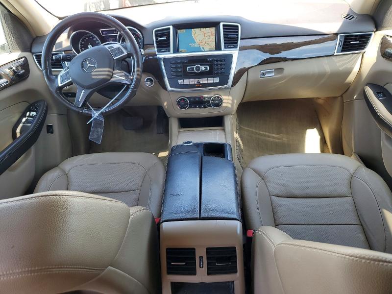 2015 Mercedes-benz M-klasse VIN 4JGDA5JB3FA596487 COPART salvage auction — FRONT END, Ca - Salvage Certificate, sold $1,800 on 2026-07-02 (photo 8)