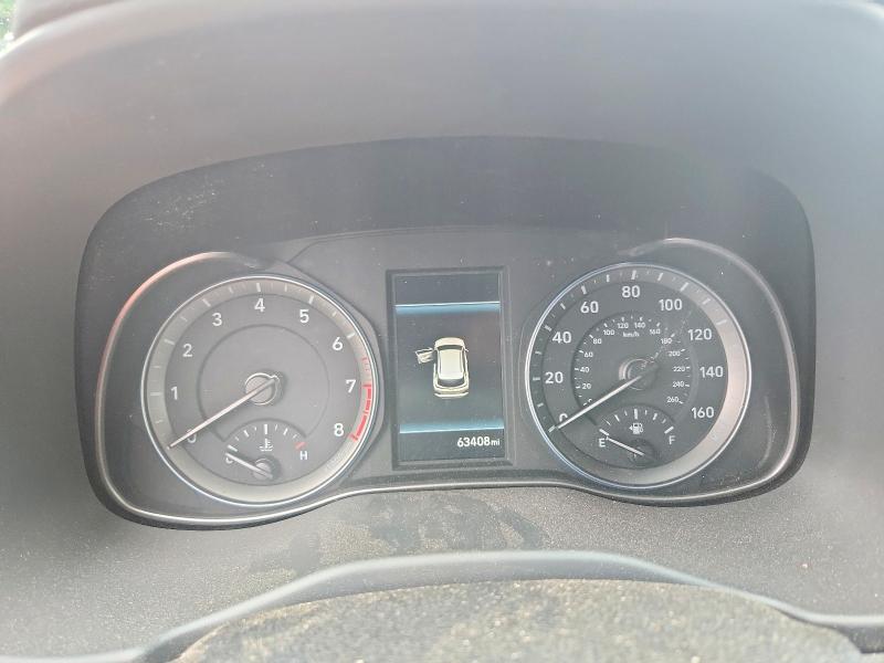2021 Hyundai Kona VIN KM8K62AA8MU626996 COPART salvage auction — FRONT END, Ok - Cert Of Title-Salvage, sold $2,250 on 2026-07-09 (photo 9)