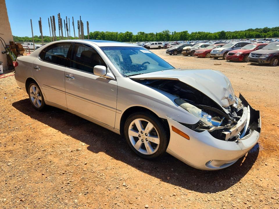 2005 Lexus ES VIN JTHBA30G355095859 COPART salvage auction — FRONT END, Al - Cert Of Title-Salvage Title, sold $450 on 2026-07-08 (photo 4)