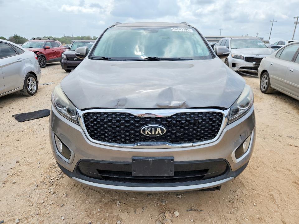2017 Kia Sorento VIN 5XYPH4A50HG235092 COPART salvage auction — FRONT END, Tx - Certificate Of Title (P), sold $2,350 on 2026-07-30 (photo 5)
